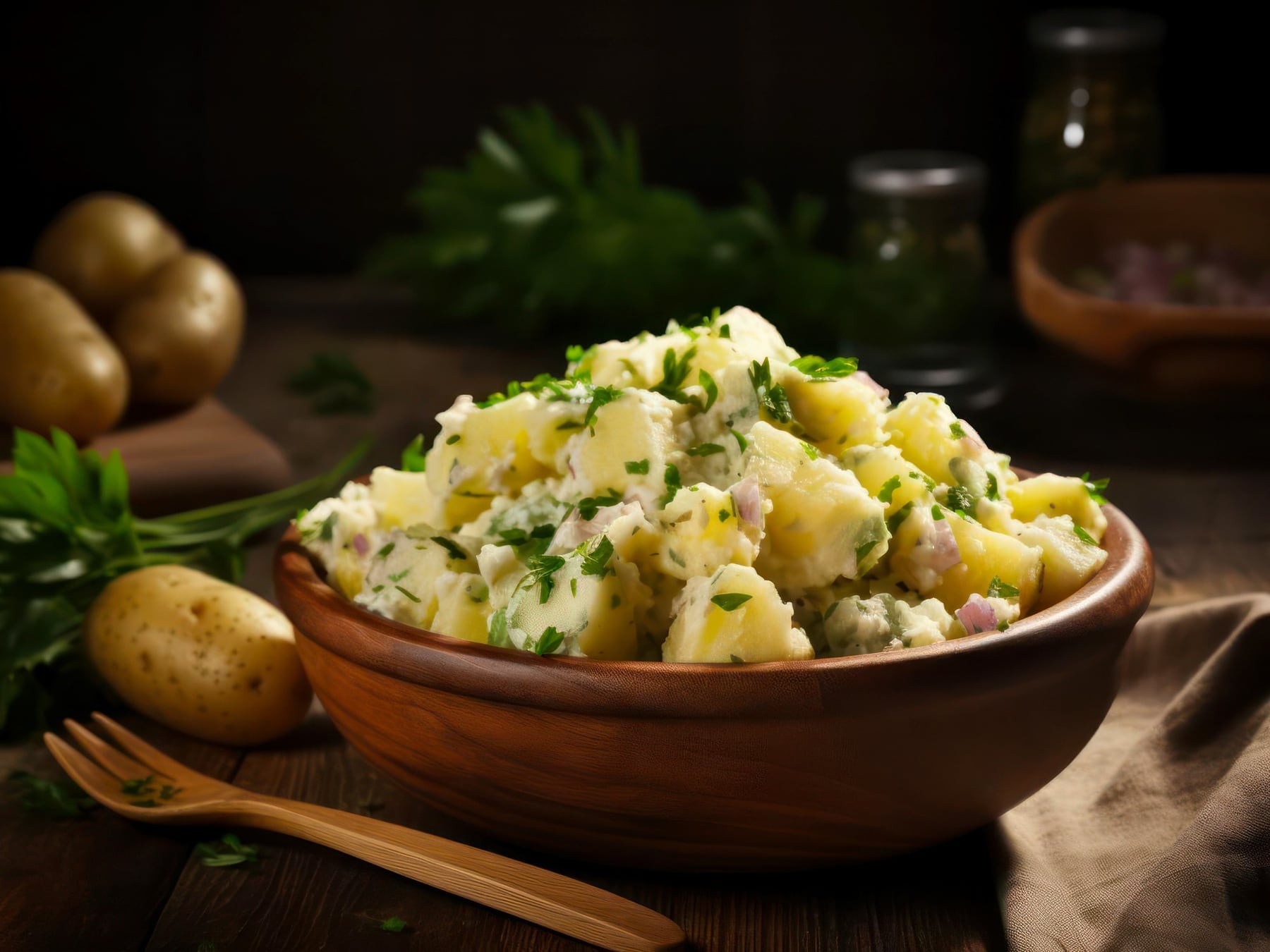 La papa, ese clásico que se reinventa: claves para una ensalada cremosa sin que se desarme