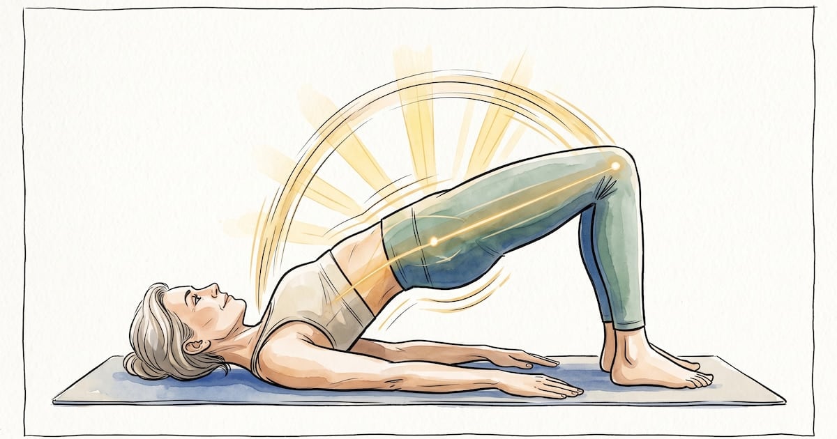El puente y la plancha adaptada: dos aliados para cuidar el cuerpo después de los 50