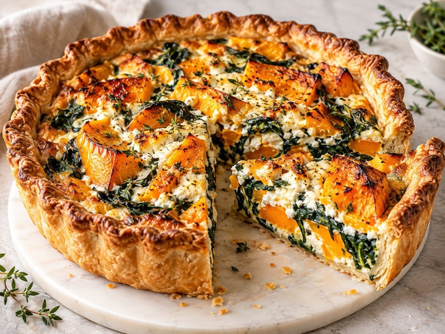 La tarta de verduras bien resuelta: cómo elegir el relleno y cuidar la base para que no quede húmeda