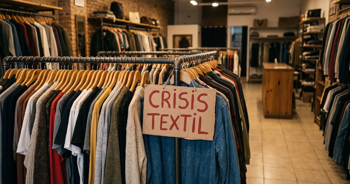 La industria textil se desangra: 28.000 empleos perdidos y un piso histórico de producción desde diciembre de 2023