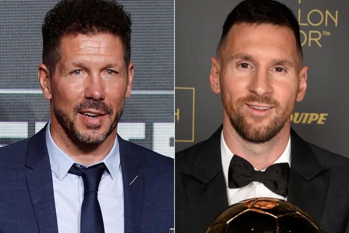 El Cholo le puso el corazón en la mesa y habló de Messi como pocos se animan