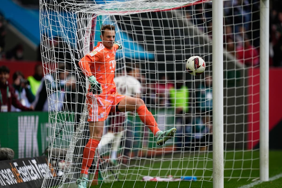 Neuer, el gigante que se tropieza dos veces y le deja al Bayern un empate que sabe a poco