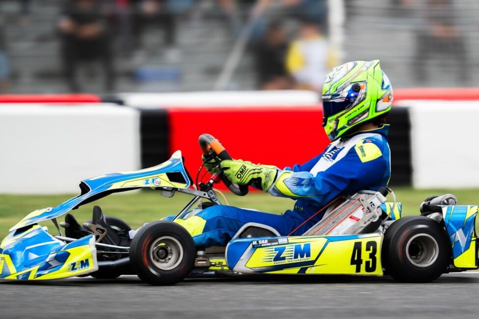 El Rayito se metió en la final del karting mundial y se volvió con las manos vacías pero con la sonrisa intacta