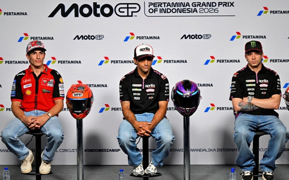 En Noale ya se frotan las manos: Aprilia sopesa jugarse entera por Jorge Martín y dejar a Márquez con la sonrisa apretada