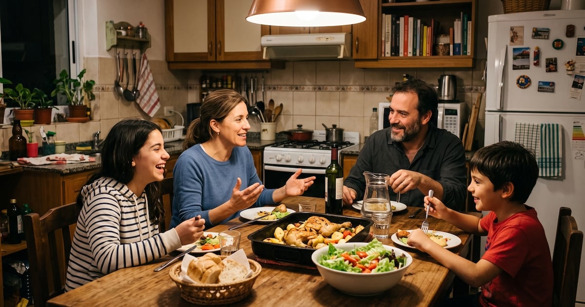 La mesa familiar como escuela: cómo compartir la comida cambia lo que comen los chicos