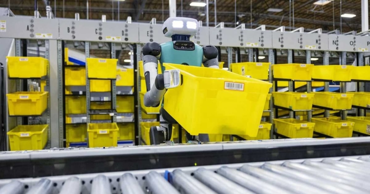 Amazon supera el millón de robots en sus depósitos y, al mismo tiempo, ve crecer la accidentabilidad