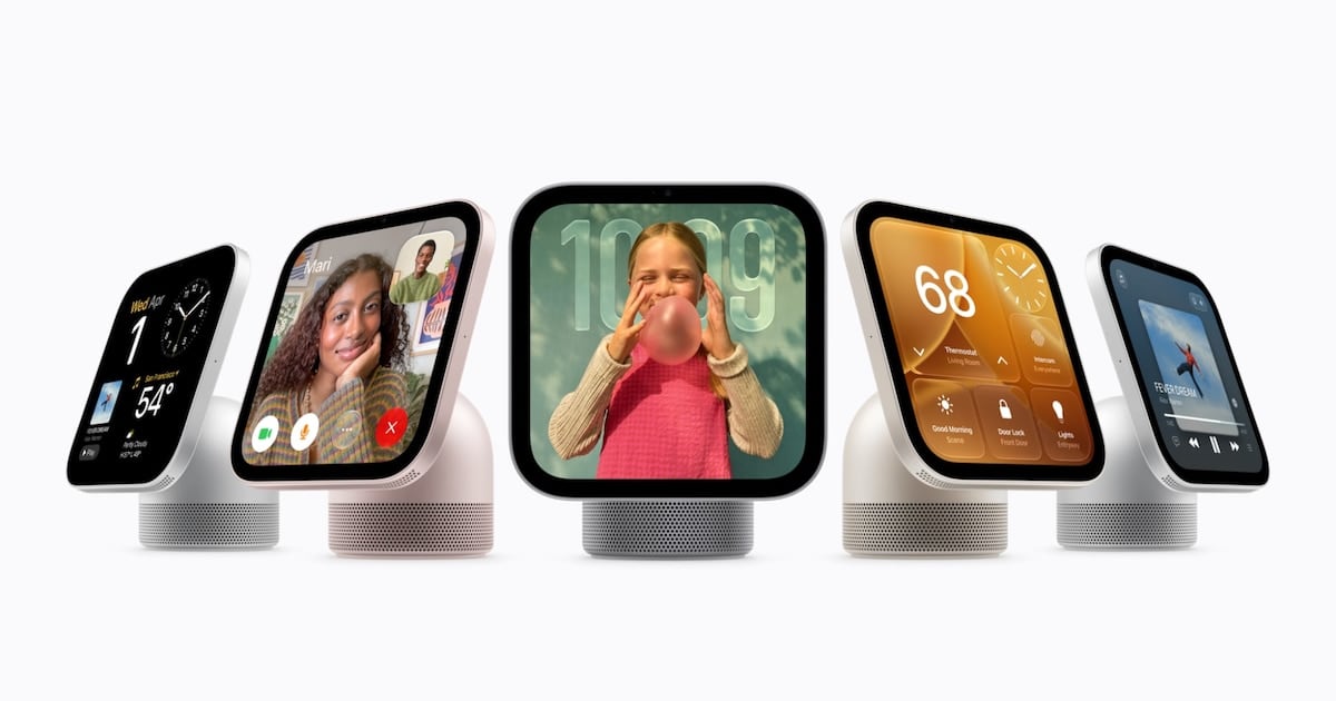 Apple deja afuera a la Unión Europea del lanzamiento de su pantalla inteligente HomeView por la falta de Siri con inteligencia artificial