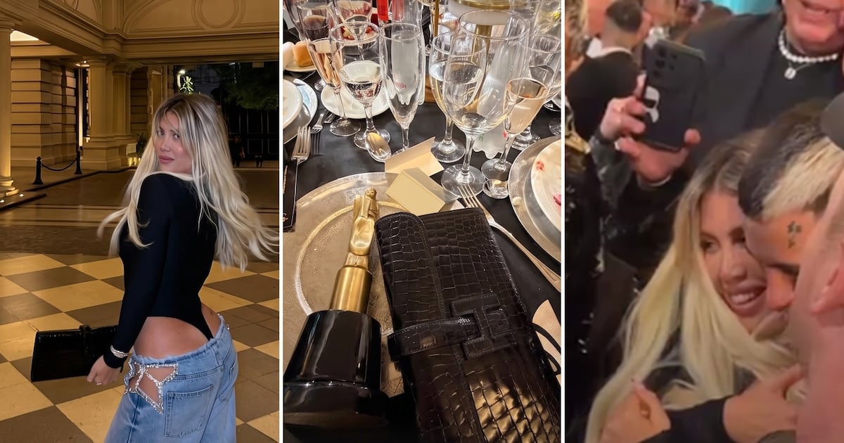 Wanda Nara sumó un Martín Fierro de la Música a su vitrina y lo celebró con una broma sobre su propio debut
