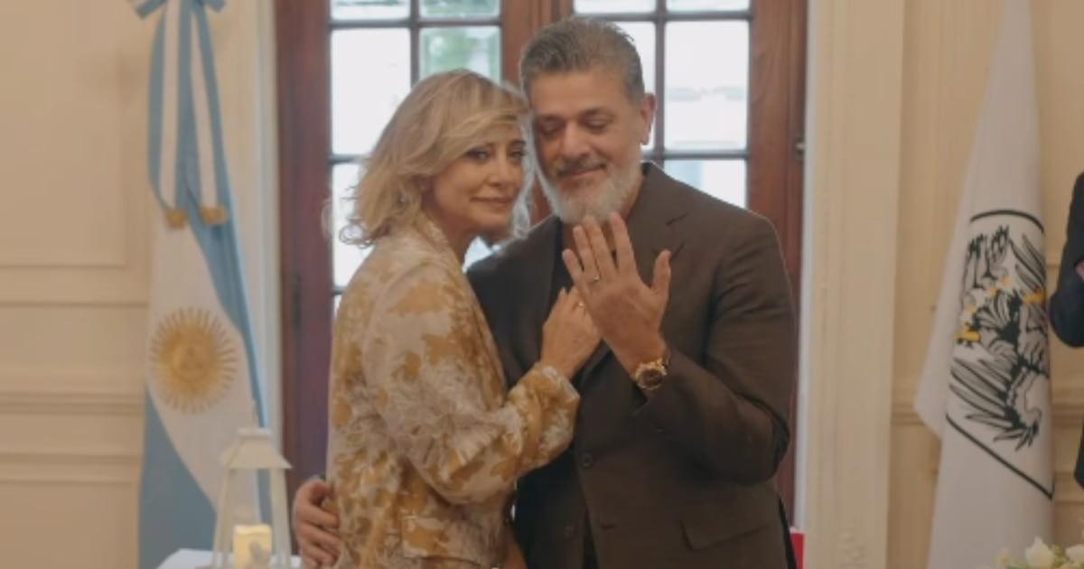 Andrea Ghidone y Pablo Otero pasaron por el civil y ya calientan motores para la fiesta del 24
