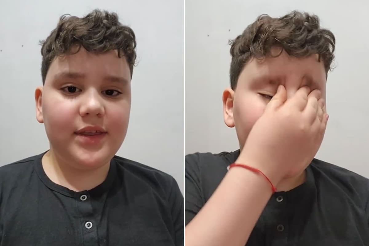 Un nene de nueve años, una cocina y el peso de los comentarios: Toto rompió el silencio y pidió que paren