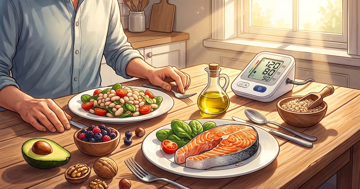 La dieta DASH mostró seguridad en hipertensos medicados: qué significa para quienes conviven con la presión alta