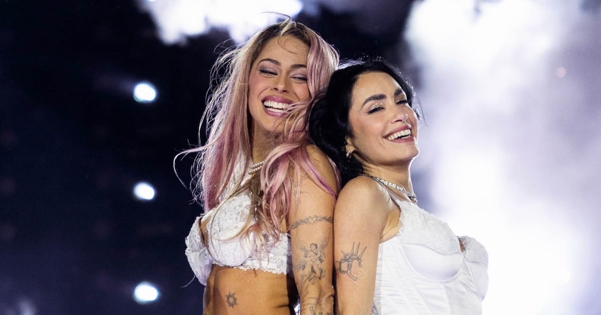 Lali Espósito convirtió unaifersión en un encuentro de novias y colegas