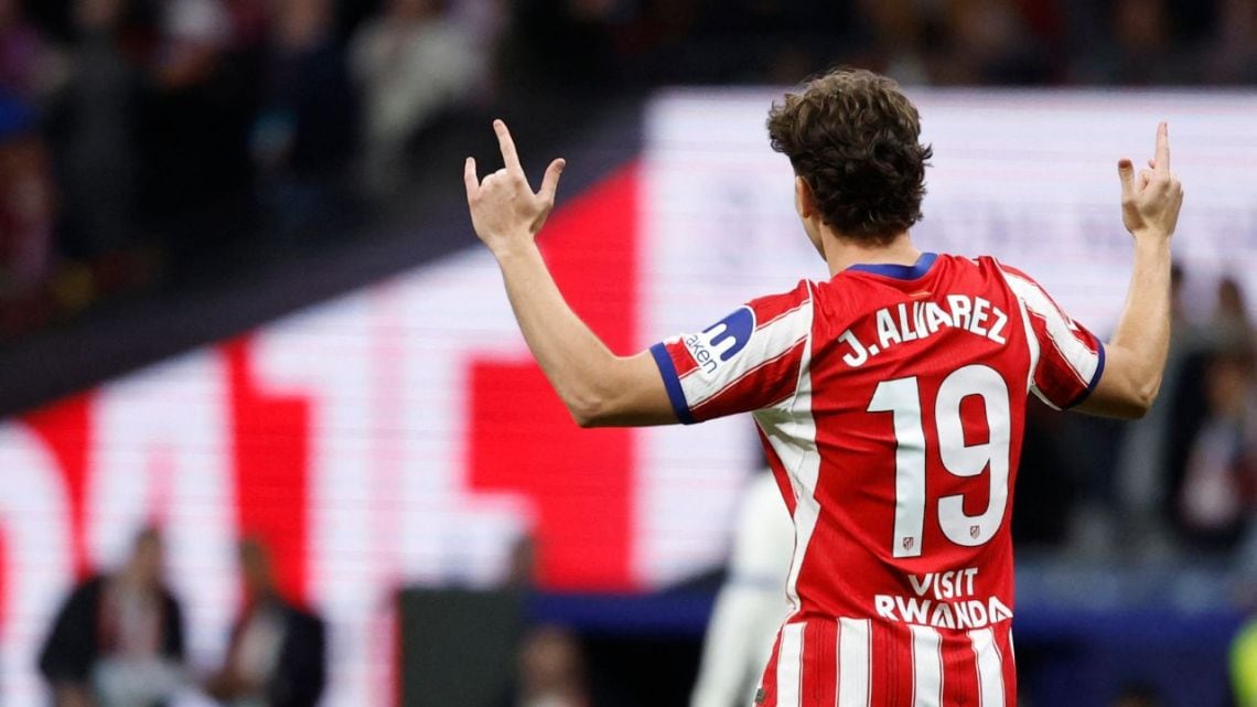 La Araña volvió a latir: Álvarez le dio al Atlético una victoria de manual