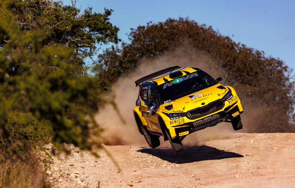 Olmedo agrandó la diferencia y llegará a la final del Rally Cordobés con más de 40 puntos de ventaja